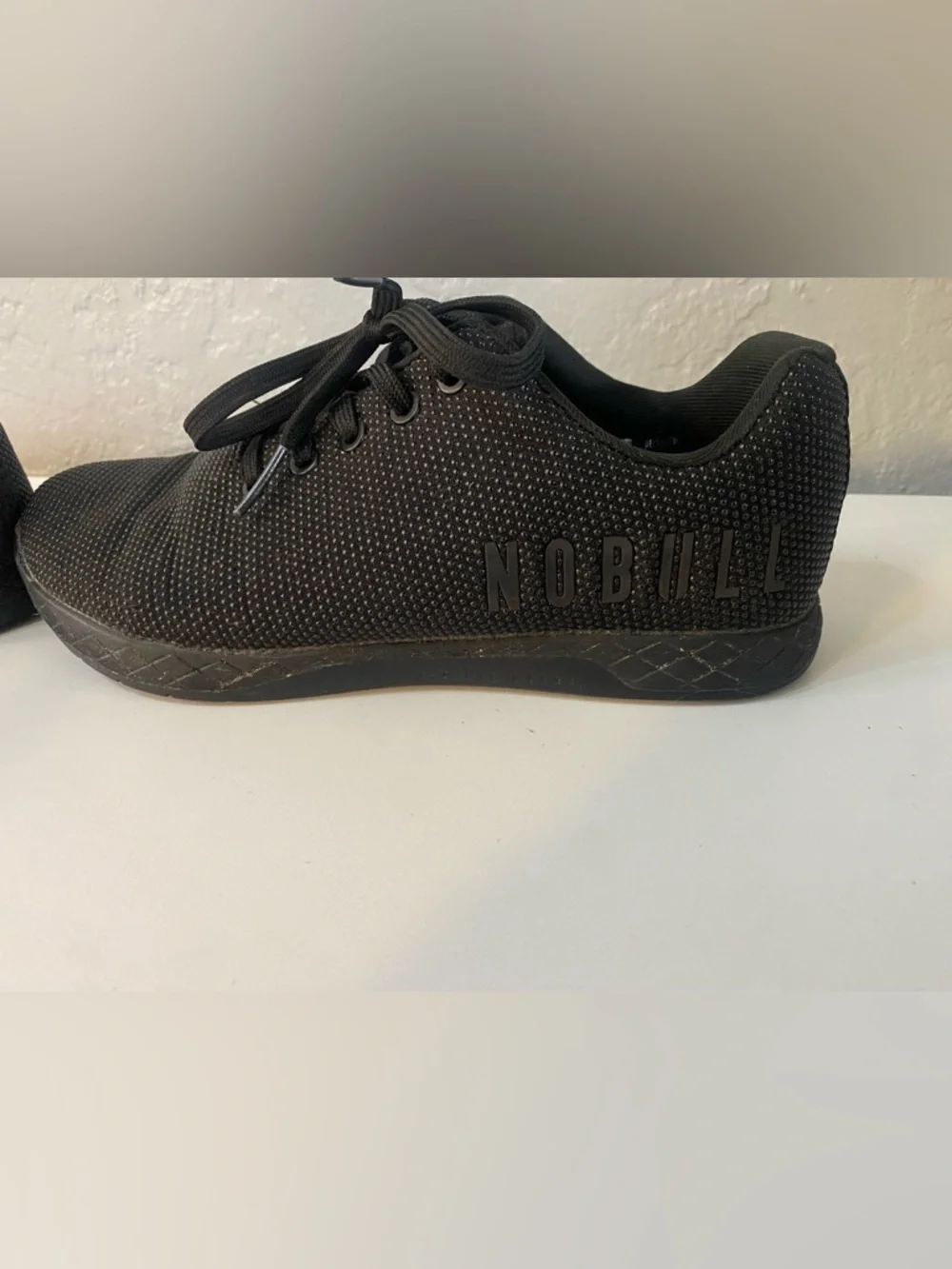 Black NOBULL Unisex Cross Training Shoes Size Men’s 8.5/ Women’s 10 - Picture 3 of 9